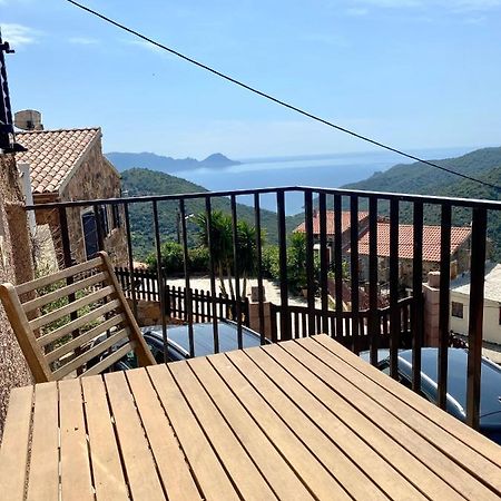 Studio Terrasse Vue Mer Clim Wifi Parking Partinello Dış mekan fotoğraf