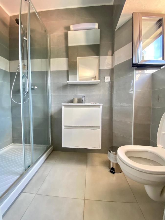 Studio Terrasse Vue Mer Clim Wifi Parking Partinello Dış mekan fotoğraf