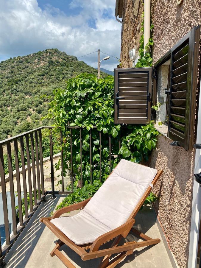 Studio Terrasse Vue Mer Clim Wifi Parking Partinello Dış mekan fotoğraf